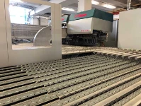 Détail nouvelle machine usinage tôle Francom