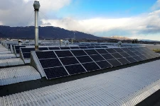 Détail panneaux photovoltaïques