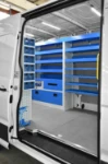 Dispositif arrimage valises automatique sur Crafter VW