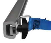 Fixation de la sangle sur la barre en aluminium Syncroblock