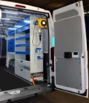 Flanc droit Ducato avec armoire à tiroirs