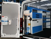 Flanc gauche aménagement Iveco Daily
