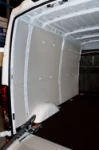 Flanc gauche espace de chargement avec protections