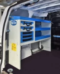 Flanc gauche NV200 équipé pour plombier