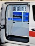 Ford Transit Connect aménagé par Syncro System pour le travail quotidien