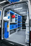 Banco con morsa e valigetta pronto soccorso per Volkswagen Crafter