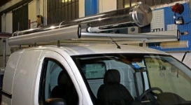 Galerie de toit avec tube pour Fiat Fiorino