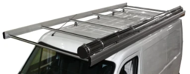 Galerie de toit pour Movano avec porte-tubes inox