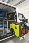 Groupe électrogène à bord de l'Iveco Daily