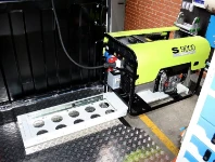 Le rail de support du groupe électrogène