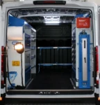 L’espace de chargement parfaitement aménagé du Daily Iveco