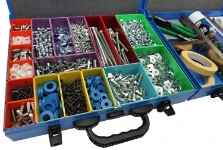 Mallettes en acier pour outils et petites pièces