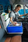 Organisateur pour cabine de conduite fourgons