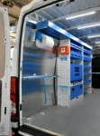 Pannellatura lato sinistro in lamiera, pianale e copriparatia per Berlingo