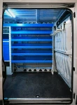 Paroi séparation cabine de Movano L2 H2 avec accessoires de blocage du chargement (1)