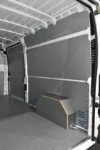 Rivestimento lato sinistro del Dokker con copriruota in alluminio mandorlato