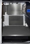 Plancher anti-dérapant  finition caoutchouc et habillage en aluminium strié pour Vito Mercedes