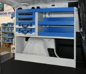 Plancher, panneau latéral et dérouleur de papier pour aménagement Doblò