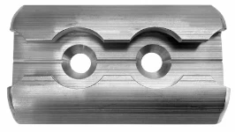 Plaquette Airline pour œillets, pointes et sangles dans les fourgons