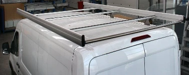 Port-tout avec rouleau et barres de rétention latérales pour Transit 2014