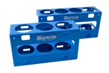 Porte-aérosols en aluminium Syncro de 36 et 31 cm