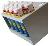Porte-cartouches de silicone en aluminium pour véhicules utilitaires