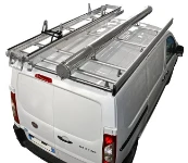 Porte-échelles basculant pour Scudo tube inox pour Scudo