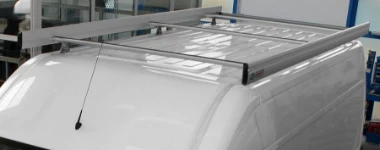Porte-tout sur toit du Fiat Ducato