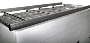 Porte-tout avec barres de rétention latérales et rouleau postérieur pour Master