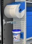 Port-scrubs et dérouleur de papier fourgon