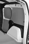 Protections du côté droit dans l'espace de chargement du Renault Kangoo