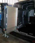 Rampe de chargement en aluminium avec kit de rotation pour Toyota ProAce