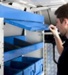 Rayonnages pour fourgons