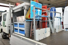 01_Aménagement spécial Syncro réalisé à bord d’un camion plateau