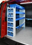 02_Shelves, transparent containers and removable containers in the Kangoo