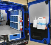 03_Tiroirs transparents basculants et structure pour sous-plancher sur Talento