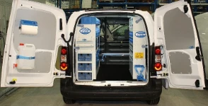 Aménagement Berlingo pour installations sanitaires