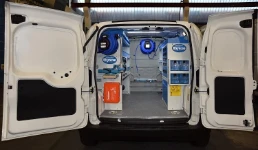 Aménagement Fiorino pour poêle à pellets