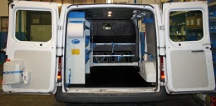Aménagement intérieur du Ford Transit