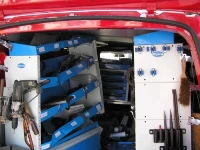 Aménagement Syncro System après un grave accident au fourgon