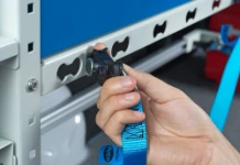 Application sangle d’arrimage à l’aménagement