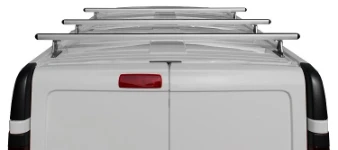 Barres de toit sans dispositifs de blocage triangulaires pour NISSAN NV300