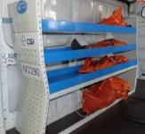 Côté gauche aménagement Ultra après le crash test