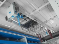 Échelle en position de transport