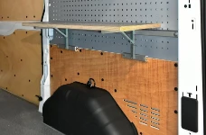 Établi rabattable pour fourgons Syncro System déployé