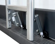 Fixation inférieure échelle externe fourgonnette