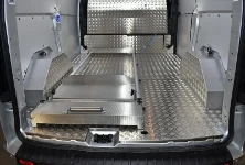 Glissière pour transport cercueils