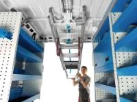 Porte-échelles pour ameublement fourgons