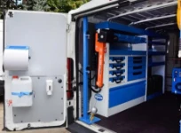 Un Ducato aménagé pour la manutention du réseau ferroviaire