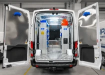 Revêtement en aluminium et aménagement intérieur pour le Ford Transit